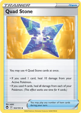 Pokémon | SIT | 163 | Quad Stone