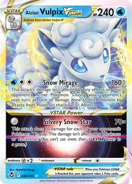 Pokémon | SIT | 034 | Alolan Vulpix VSTAR