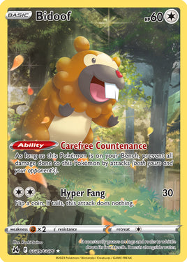 Pokémon | CRZ | GG29 | Bidoof