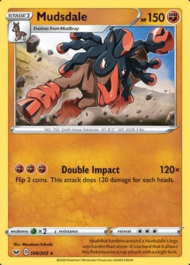 Pokémon | SWSH01D106 |★| Mudsdale