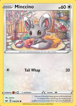 Pokémon | SWSH01D146 |●| Minccino