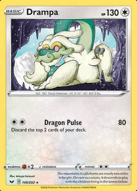 Pokémon | SWSH01D149 |★| Drampa