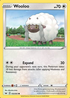 Pokémon | SWSH01D152 |●| Wooloo