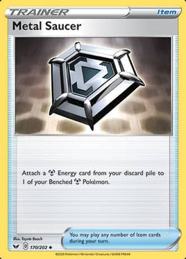 Pokémon | SWSH01D170 |◆| Metal Saucer