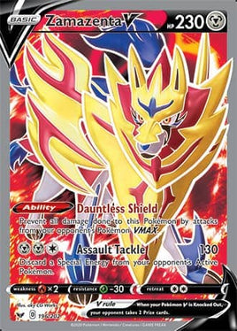 Pokémon | SWSH01D196 |★FA| Zamazenta V