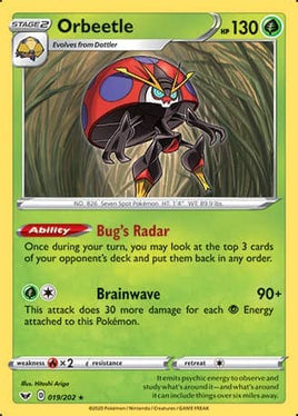 Pokémon | SWSH01D019 |★| Orbeetle