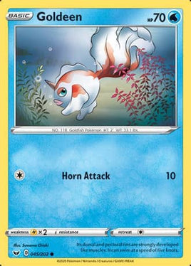 Pokémon | SWSH01D045 |●| Goldeen