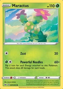 Pokémon | SWSH01D007 |●| Maractus