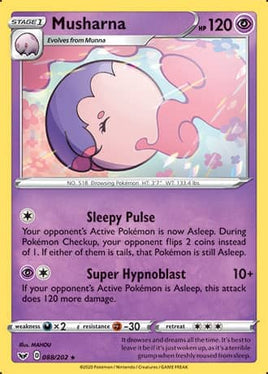 Pokémon | SWSH01D088 |★| Musharna