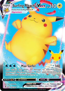 Pokémon | CEL | 009 | Surfing Pikachu VMAX