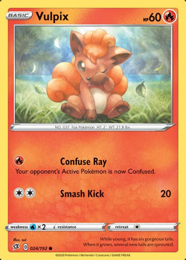 Pokémon | SWSH02D024 |●| Vulpix