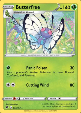 Pokémon | SWSH02D003 |★| Butterfree