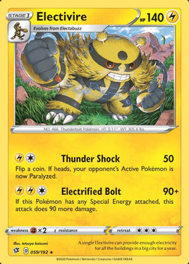 Pokémon | SWSH02D059 |★| Electivire