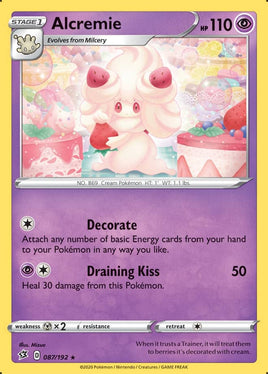 Pokémon | SWSH02D087 |★| Alcremie