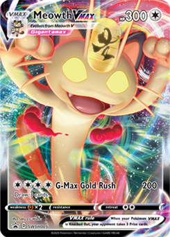 Pokémon | SSP | 005 | Meowth VMAX