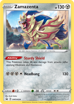 Pokémon | SSP | 034 | Zamazenta