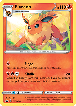 Pokémon | SSP | 041 | Flareon