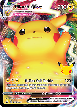 Pokémon | SSP | 062 | Pikachu VMAX