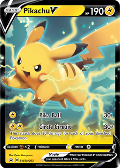 Pokémon | SSP | 063 | Pikachu V