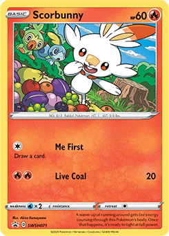 Pokémon | SSP | 071 | Scorbunny