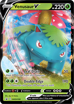 Pokémon | SSP | 100 | Venusaur V