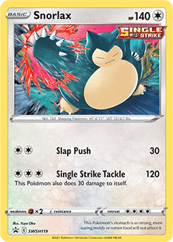 Pokémon | SSP | 119 | Snorlax