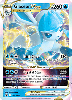 Pokémon | SSP | 197 | Glaceon VSTAR