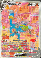 Pokémon | ASR | 172 | Machamp V (Alternate Full Art)