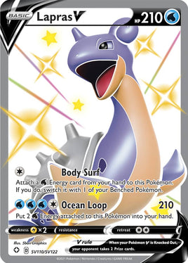 Pokémon | SHV | 110 |★SV| Lapras V