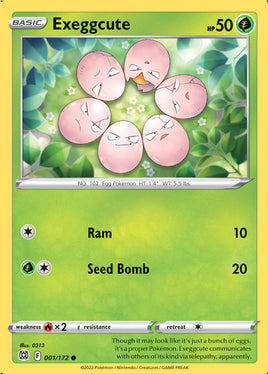 Pokémon | SWSH09F001 |★RH| Exeggcute