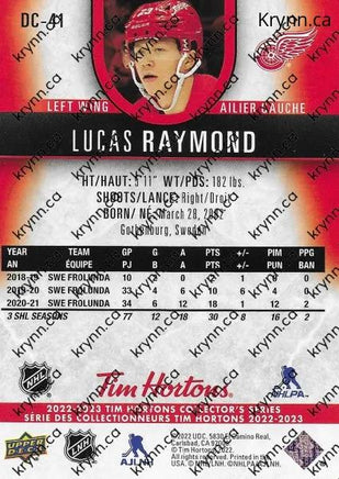 Tim Hortons | 2223-Dc41 Lucas Raymond Singles